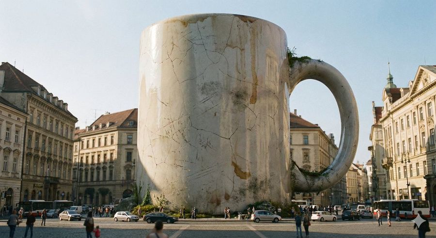 Ordinary Object To Massive Monument Transformation — Nano Banana Pro image prompt example
