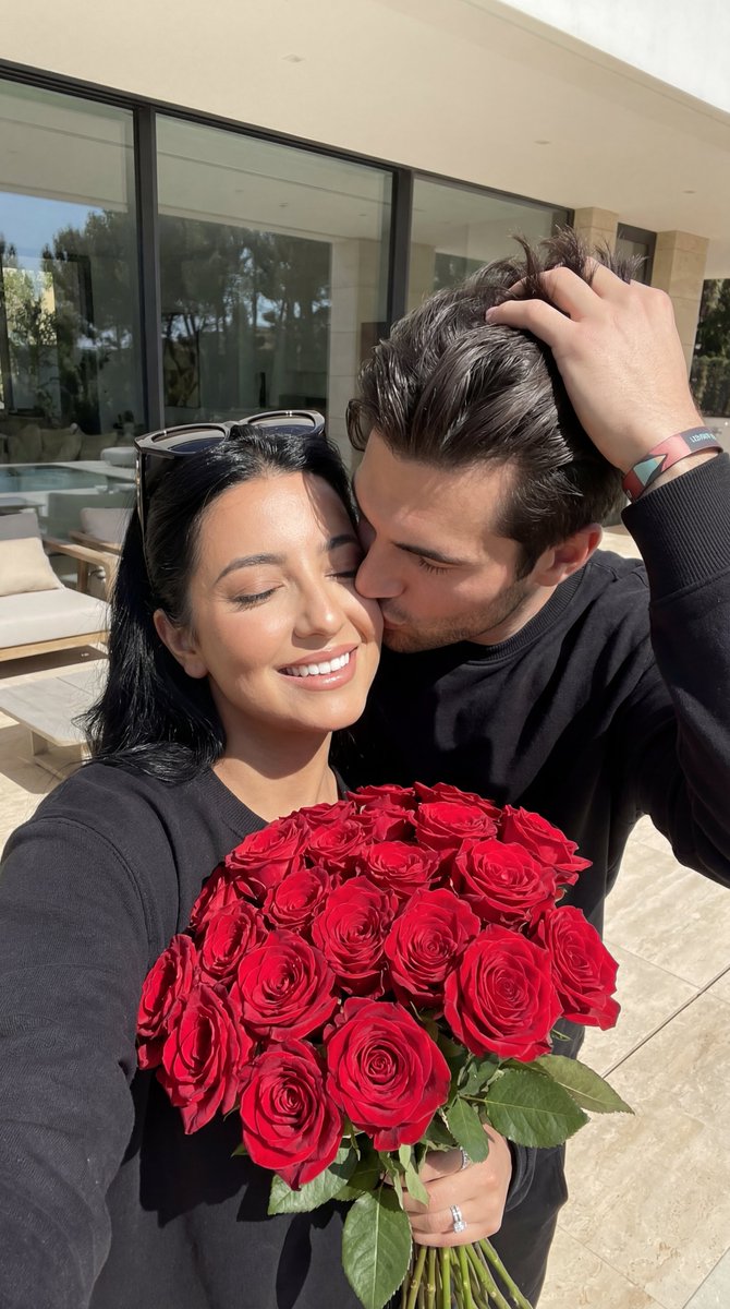 Photorealistic Couple Portrait With Harsh Midday Sun And Red Roses — Nano Banana Pro image prompt example