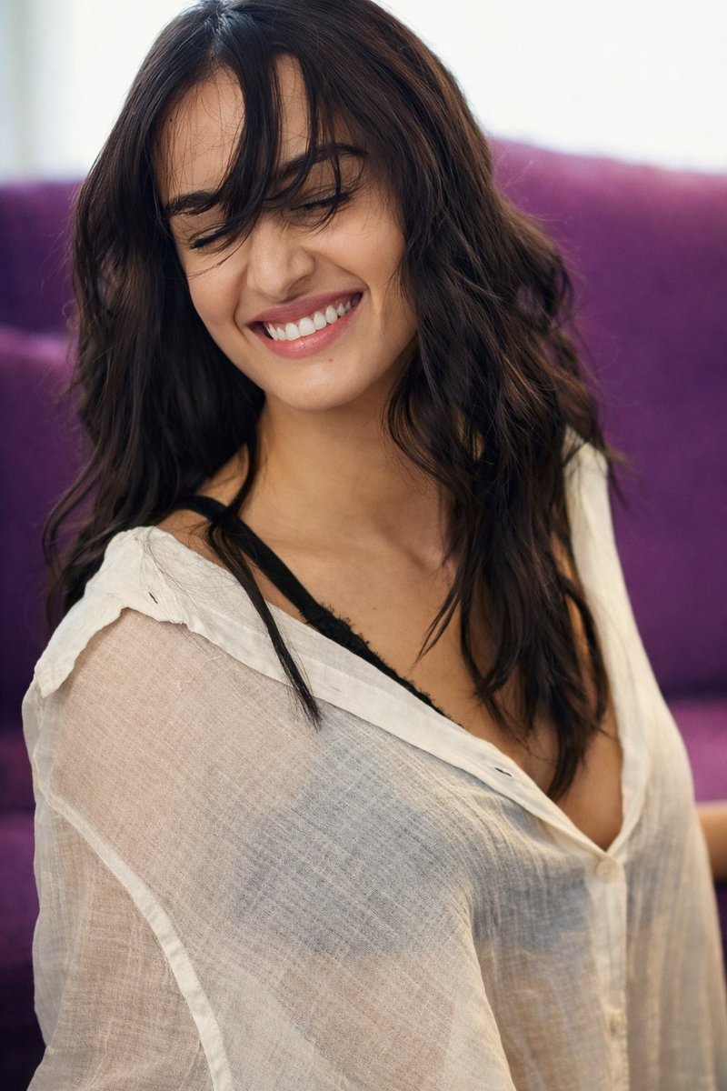 Photorealistic Image Prompt For Shraddha Kapoor In White — Nano Banana Pro image prompt example