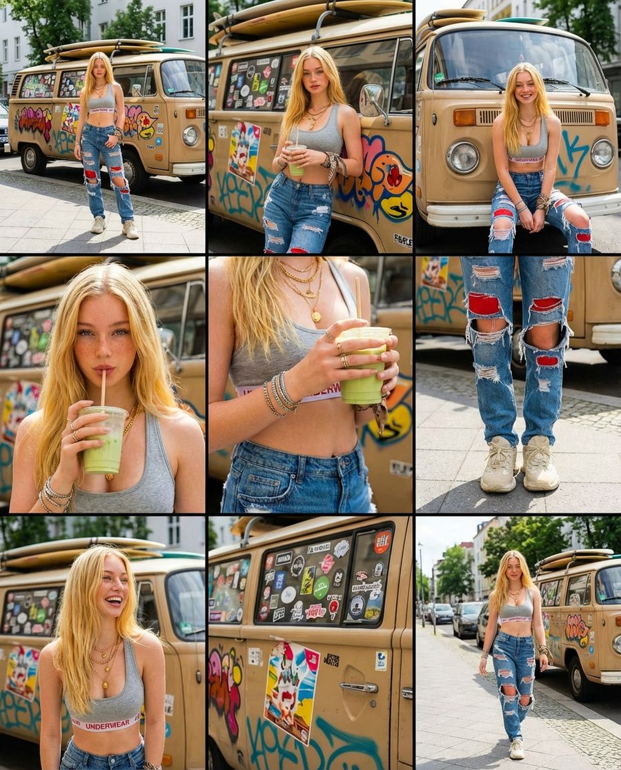 Photorealistic Lifestyle Photo Collage Prompt — Nano Banana Pro image prompt example