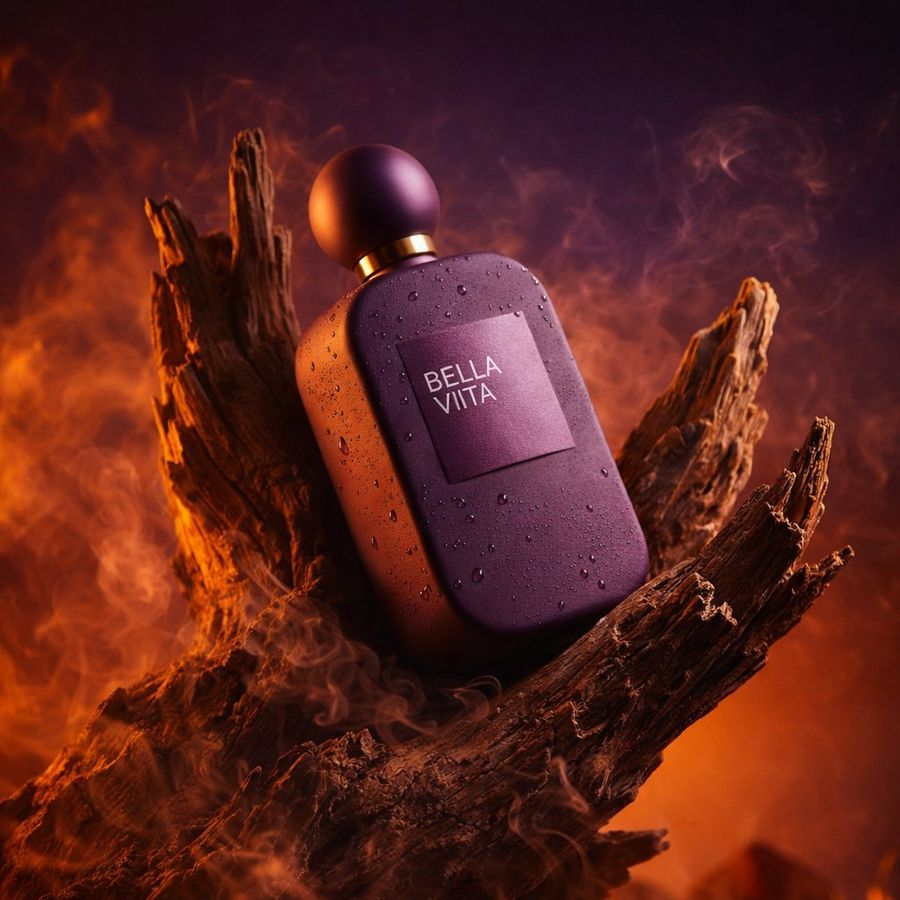 Photorealistic Product Photography In A Forest Setting — Nano Banana Pro image prompt example