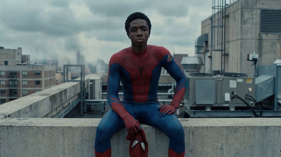 Photorealistic Superhero On Skyscraper Rooftop — Nano Banana Pro image prompt example