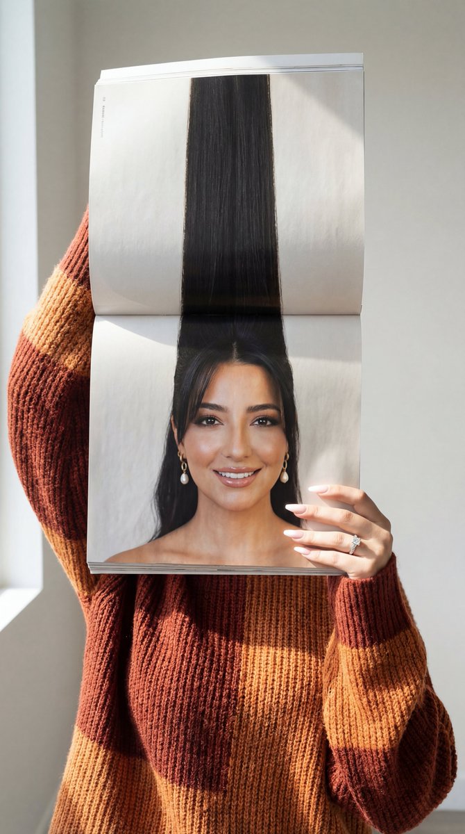 Photorealistic Surreal Fashion Concept Portrait With Identity Lock — Nano Banana Pro image prompt example