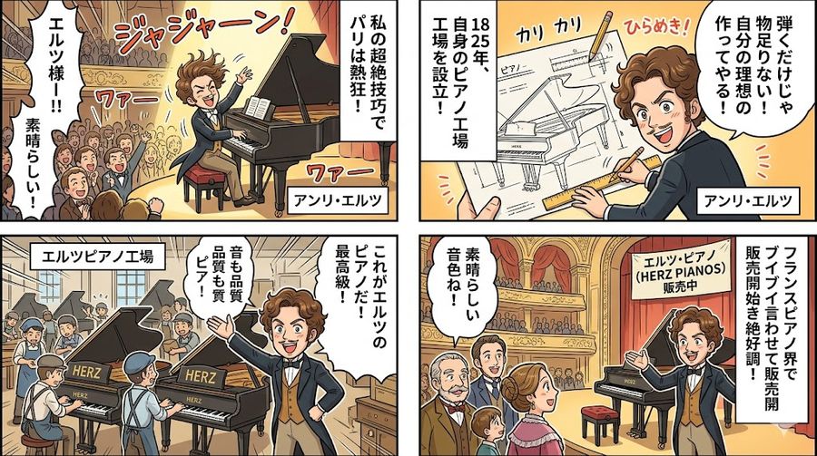 Piano Prodigy Manga Story — Nano Banana Pro image prompt example