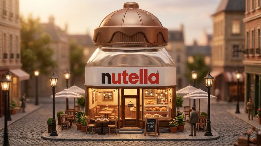 Product As Architecture Miniature Urban Scene — Nano Banana Pro image prompt example