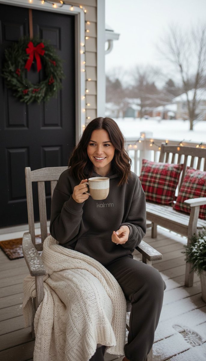 Product Review Lifestyle Shot Prompt Winter Porch — Nano Banana Pro image prompt example