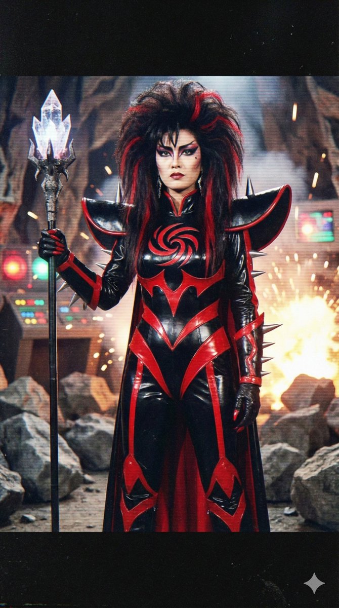 Prompt For 80s Tv Style Villainess Character Design — Nano Banana Pro image prompt example