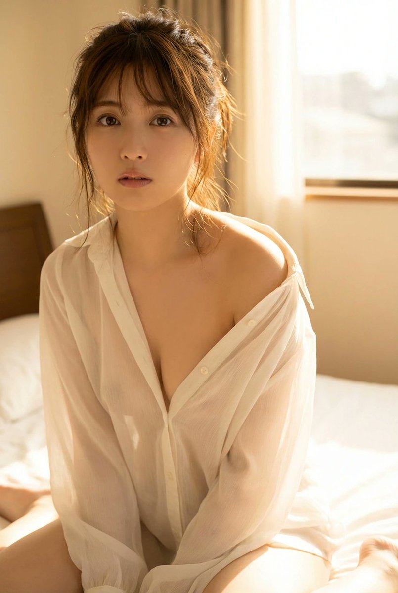 Provocative Gravure Photography With Sheer Fabric — Nano Banana Pro image prompt example
