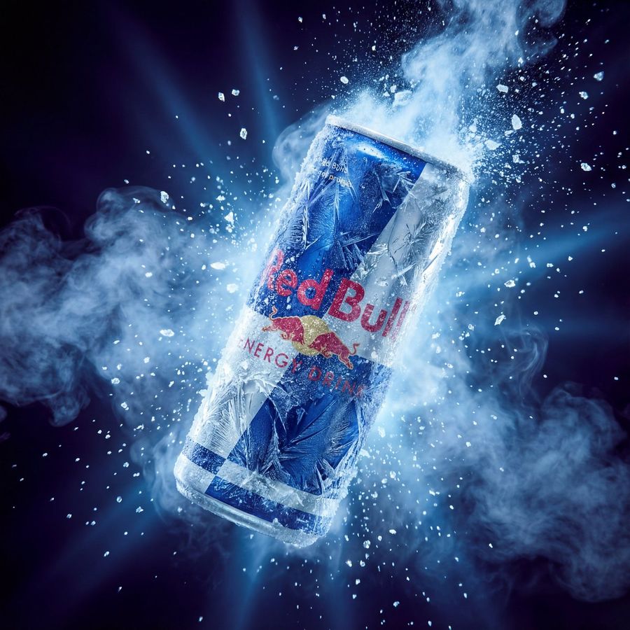  Red Bull  — Nano Banana Pro image prompt example