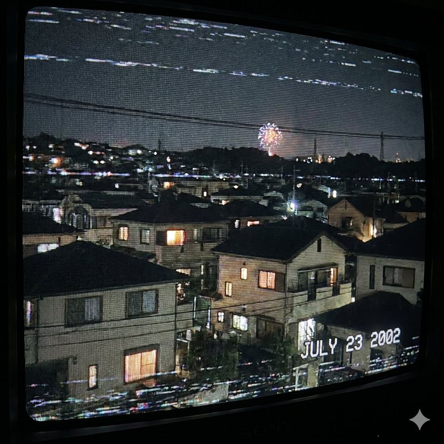 Retro 2000s Japanese Suburb — Nano Banana Pro image prompt example