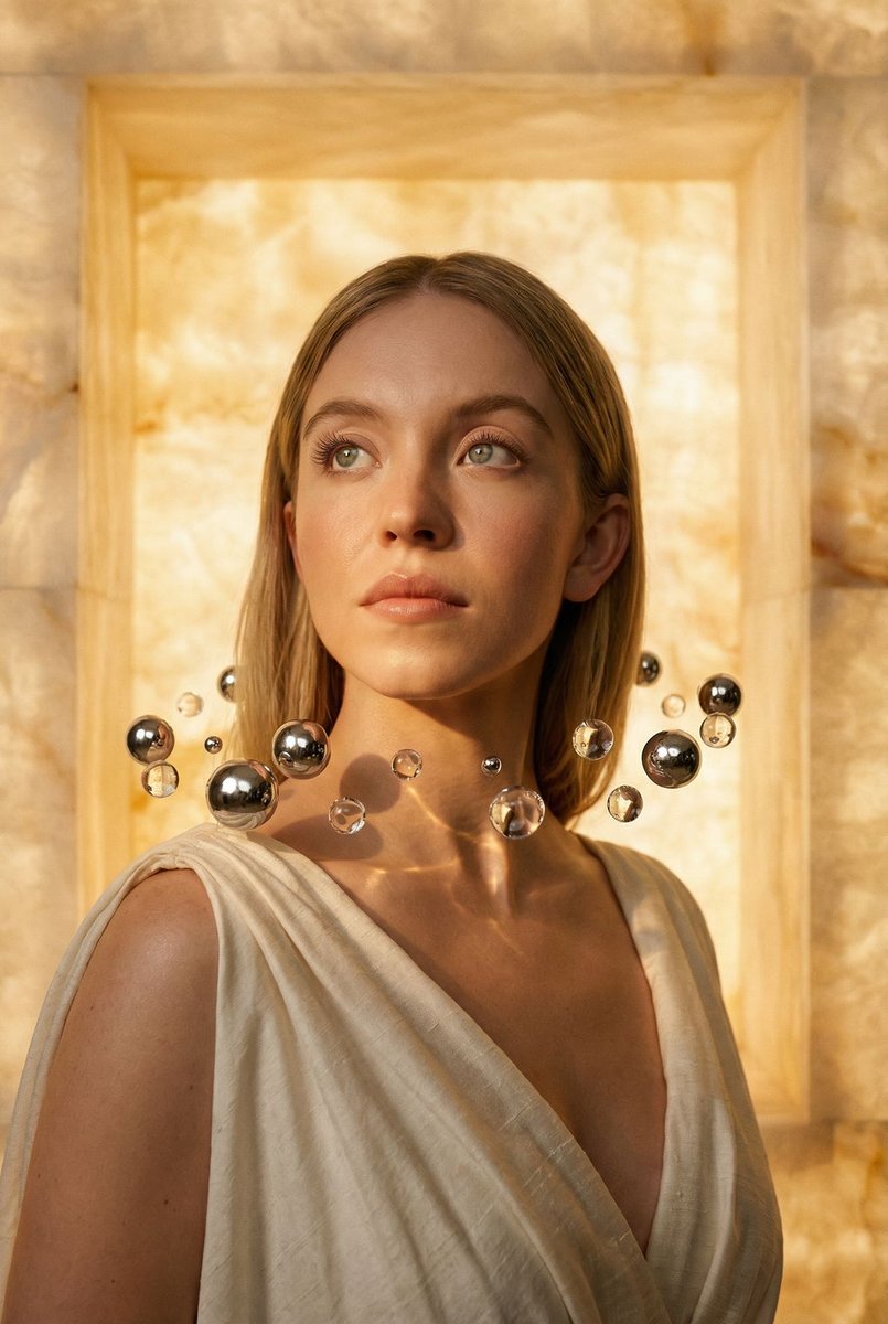 Sacred Alchemy Surreal Beauty Portrait Prompt — Nano Banana Pro image prompt example