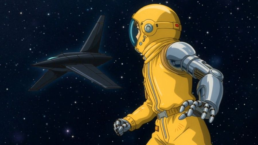 Sci Fi Comic Poster Illustration Json Prompt For Nano Banana Pro — Nano Banana Pro image prompt example