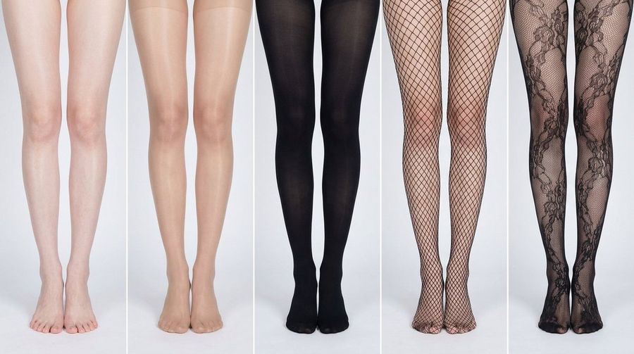 Simplified Comparative Infographic Grid Generator Prompt Legs And Stockings — Nano Banana Pro image prompt example