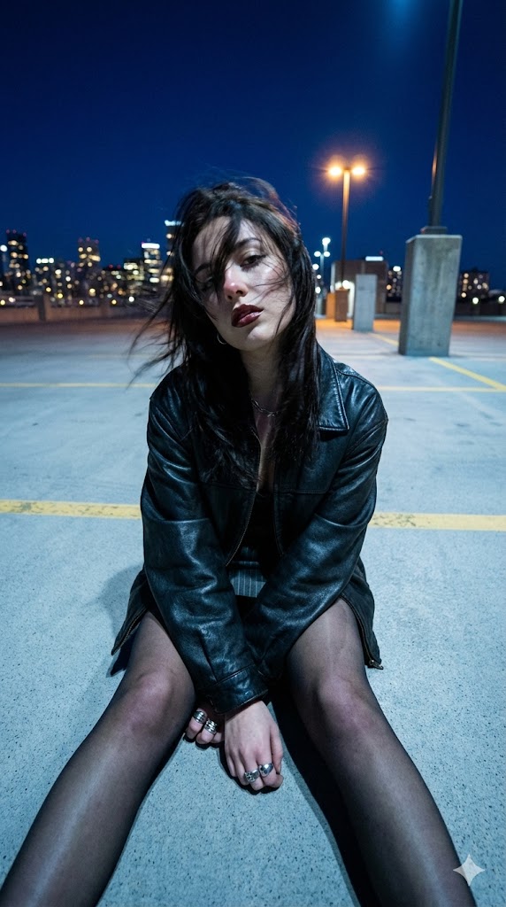 Structured Prompt For Urban Melancholia Portrait — Nano Banana Pro image prompt example