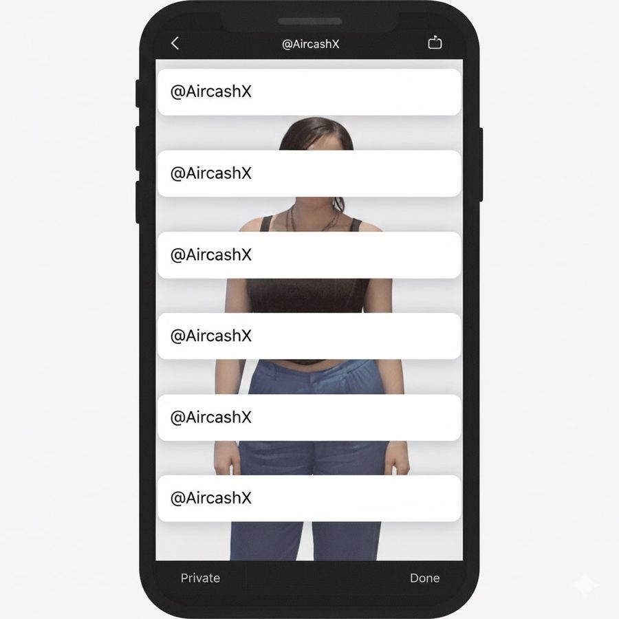 Studio Portrait With Digital Ui Overlay — Nano Banana Pro image prompt example