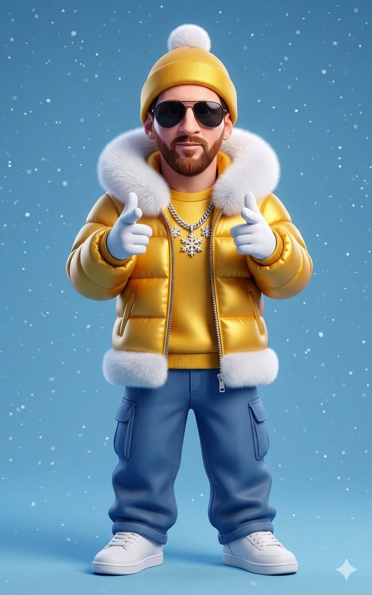 Stylized 3d Cartoon Man In Streetwear — Nano Banana Pro image prompt example