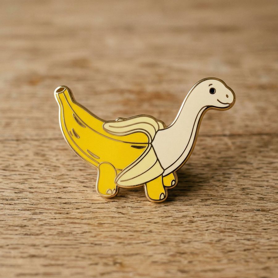 Subject To Enamel Pin Conversion — Nano Banana Pro image prompt example