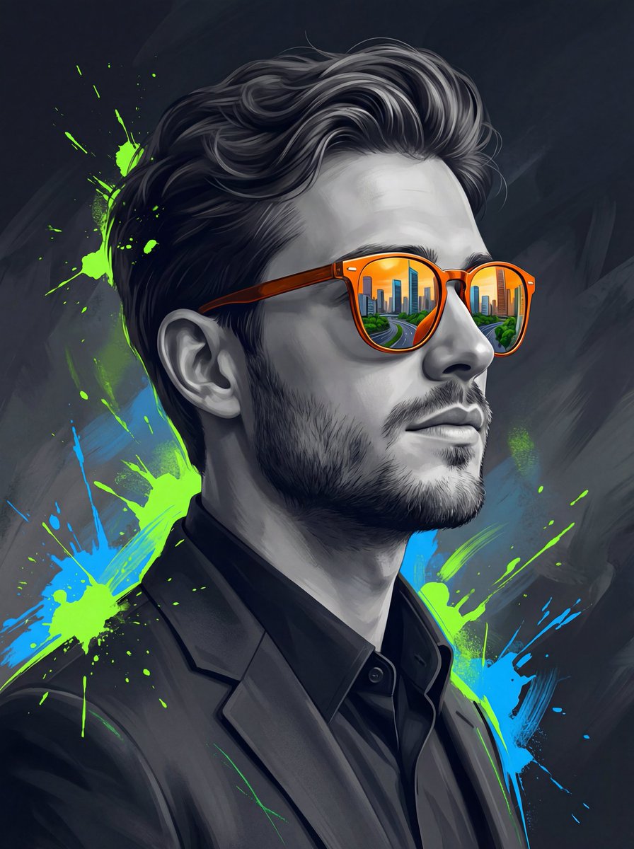 Surreal Cinematic Digital Illustration Prompt — Nano Banana Pro image prompt example