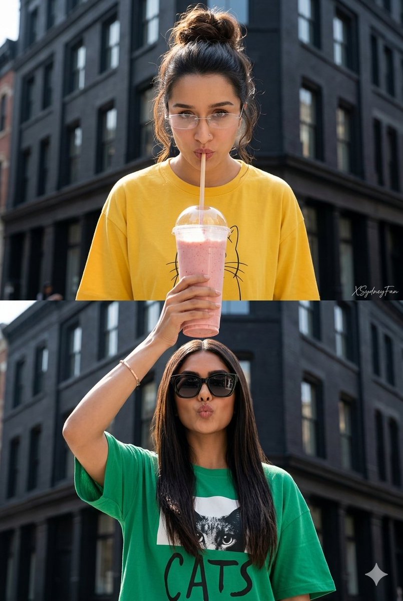 Surreal Lifestyle Diptych — Nano Banana Pro image prompt example