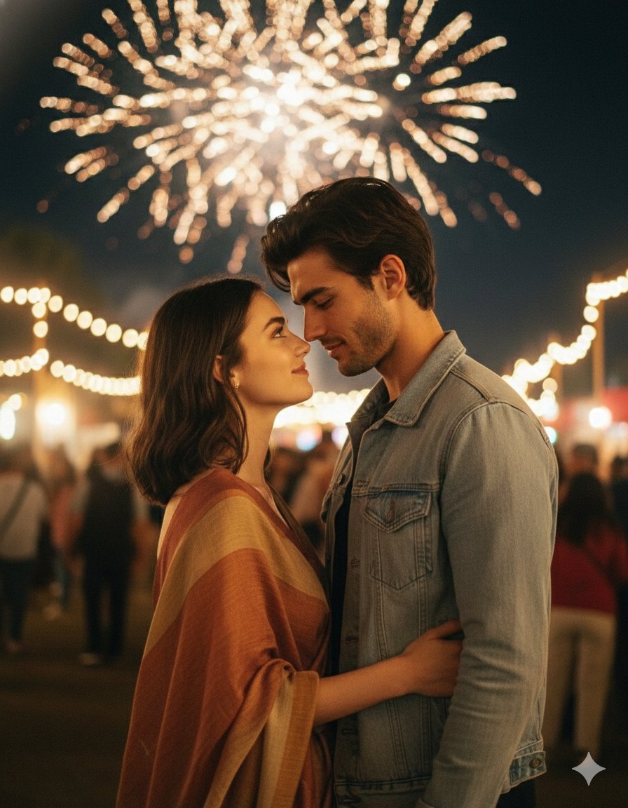 Three Cinematic Couple Photoshoot Prompts — Nano Banana Pro image prompt example