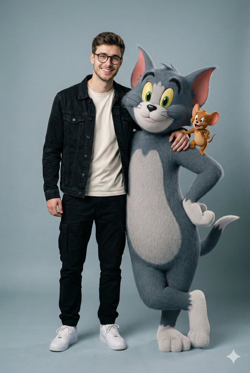  Tom And Jerry — Nano Banana Pro image prompt example