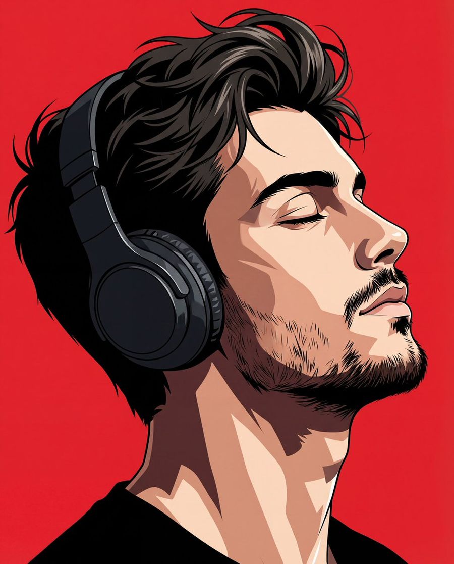 Transform Photo Into Modern Anime Vector Illustration — Nano Banana Pro image prompt example