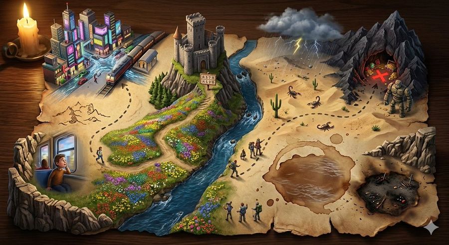 Treasure Map Adventure Prompt For Nano Banana 2 — Nano Banana Pro image prompt example