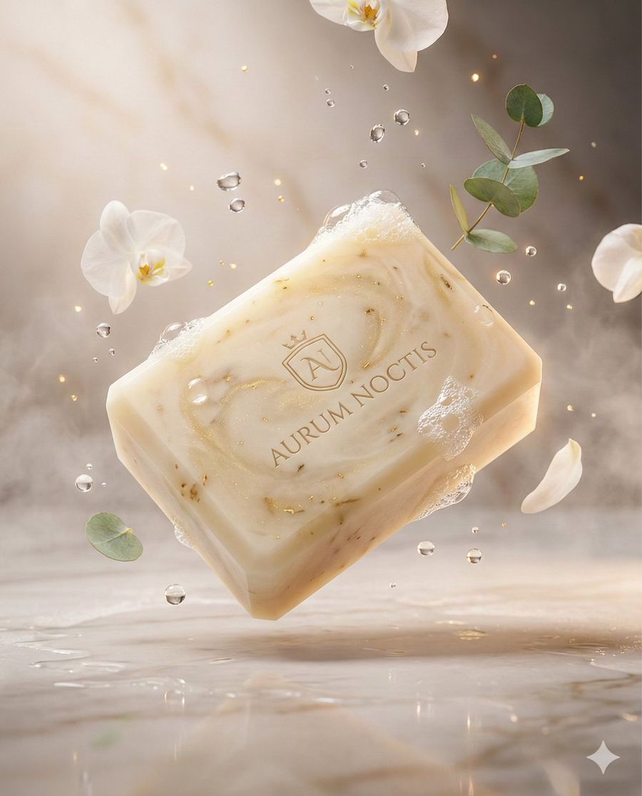 Ultra Cinematic Luxury Artisan Soap Product Photography — Nano Banana Pro image prompt example