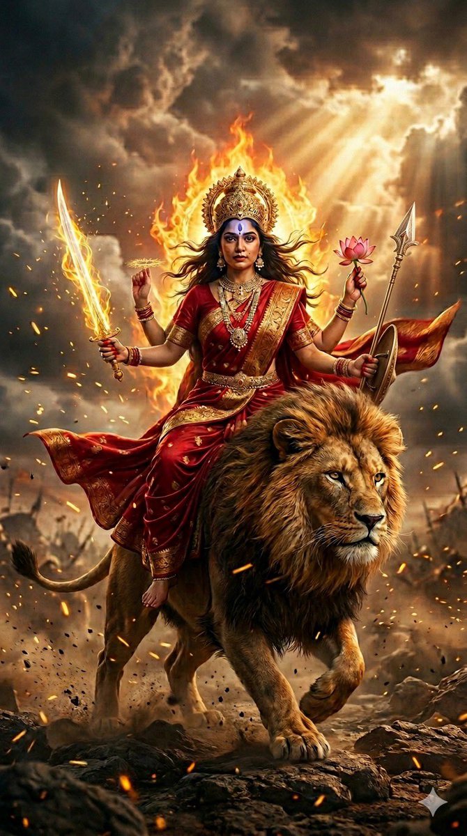 Ultra Photorealistic Katyayani Warrior Goddess Prompt — Nano Banana Pro image prompt example