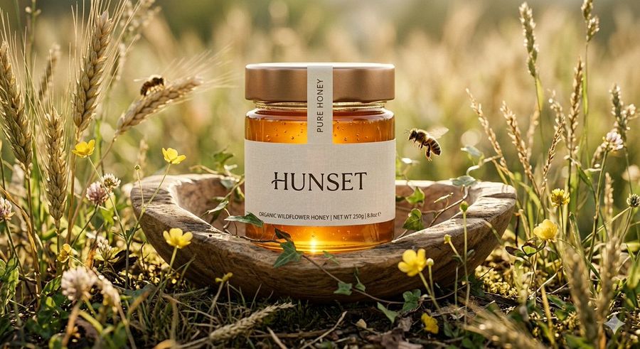 Ultra Realistic Cinematic Honey Product Shot — Nano Banana Pro image prompt example