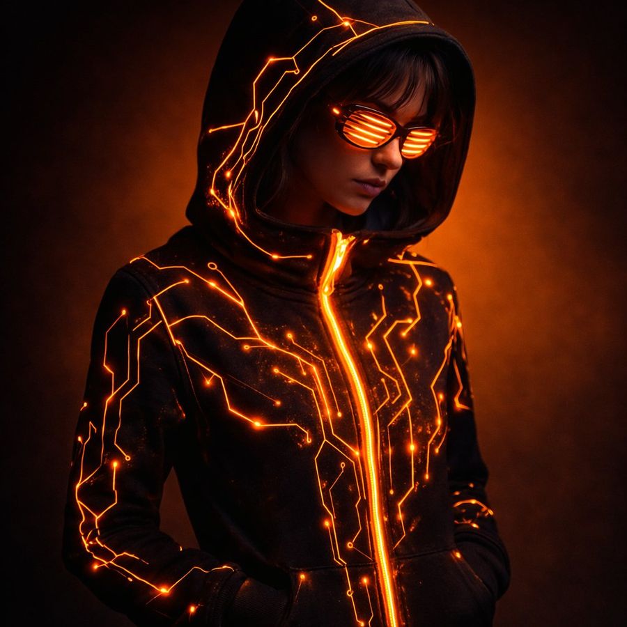 Ultra Realistic Cyberpunk Studio Portrait — Nano Banana Pro image prompt example