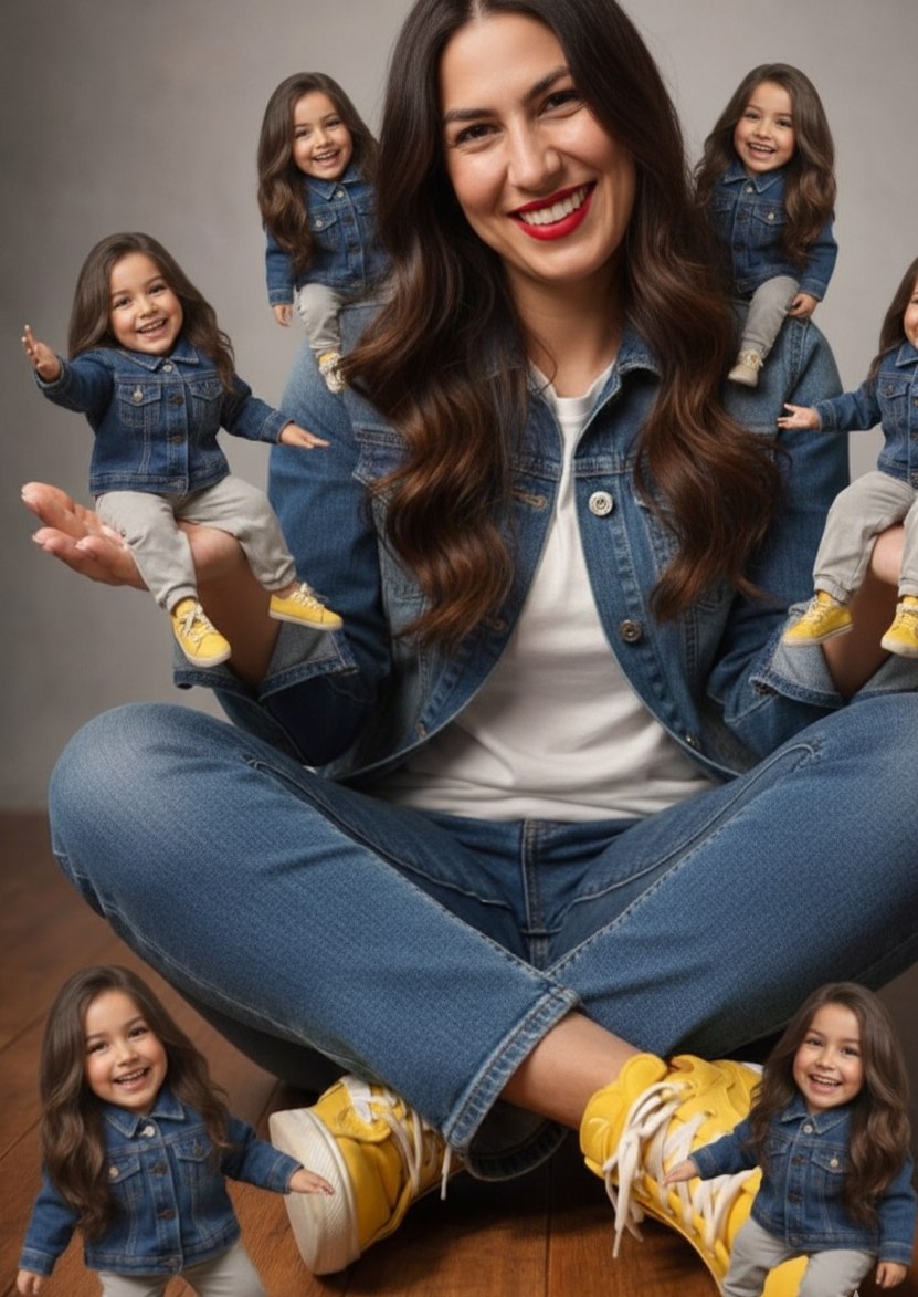 Ultra Realistic Miniature Clone Studio Portrait — Nano Banana Pro image prompt example