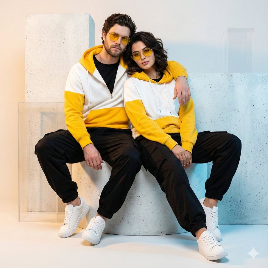 Ultra Realistic Streetwear Couple Portrait — Nano Banana Pro image prompt example