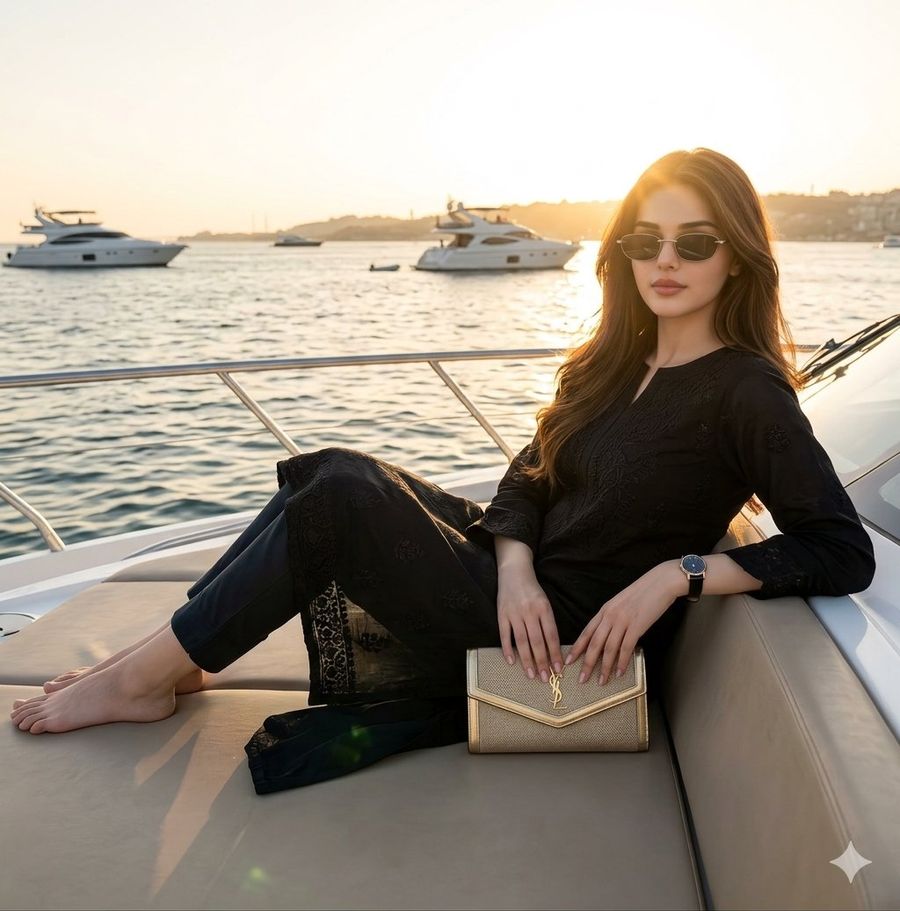 Ultra Realistic Yacht Portrait — Nano Banana Pro image prompt example