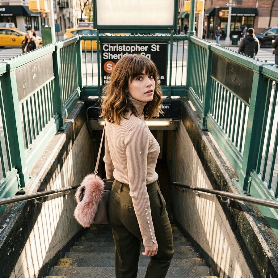 Urban Lifestyle Fashion Photography Prompt — Nano Banana Pro image prompt example