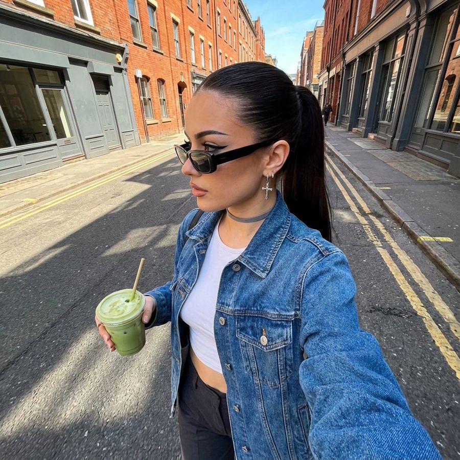 Urban Street Fashion Portrait Prompt — Nano Banana Pro image prompt example