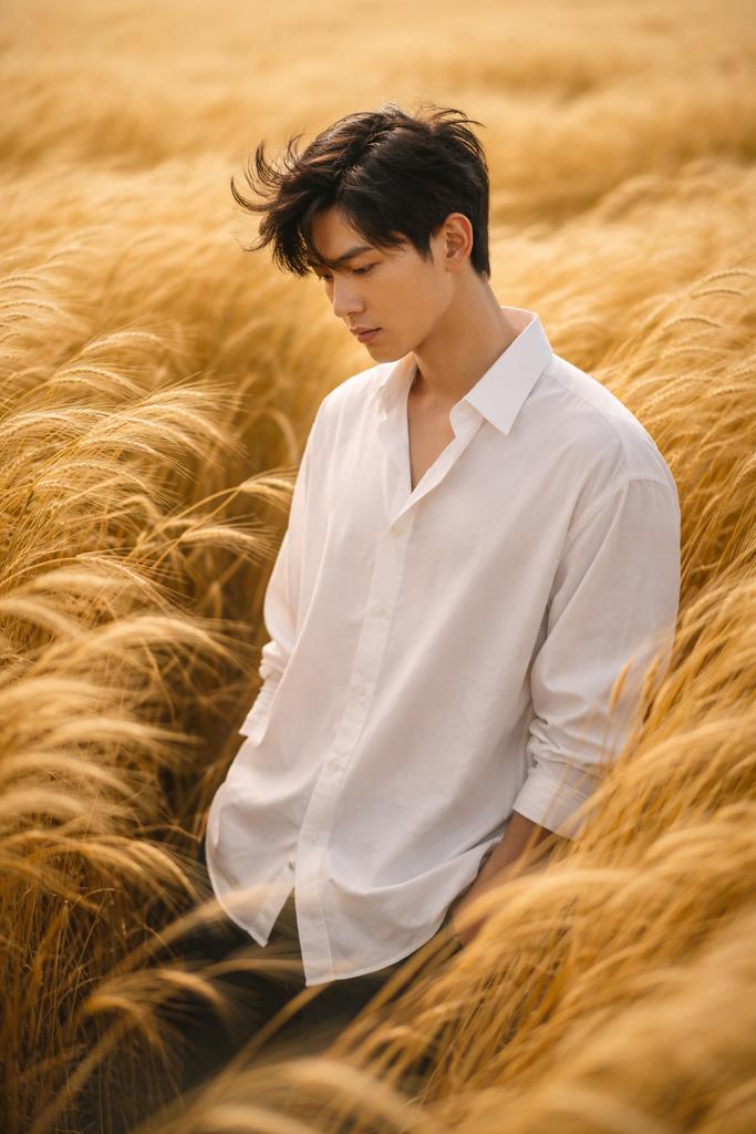 Vogue Level Editorial Portrait In A Wheat Field — generated with Nano Banana Pro