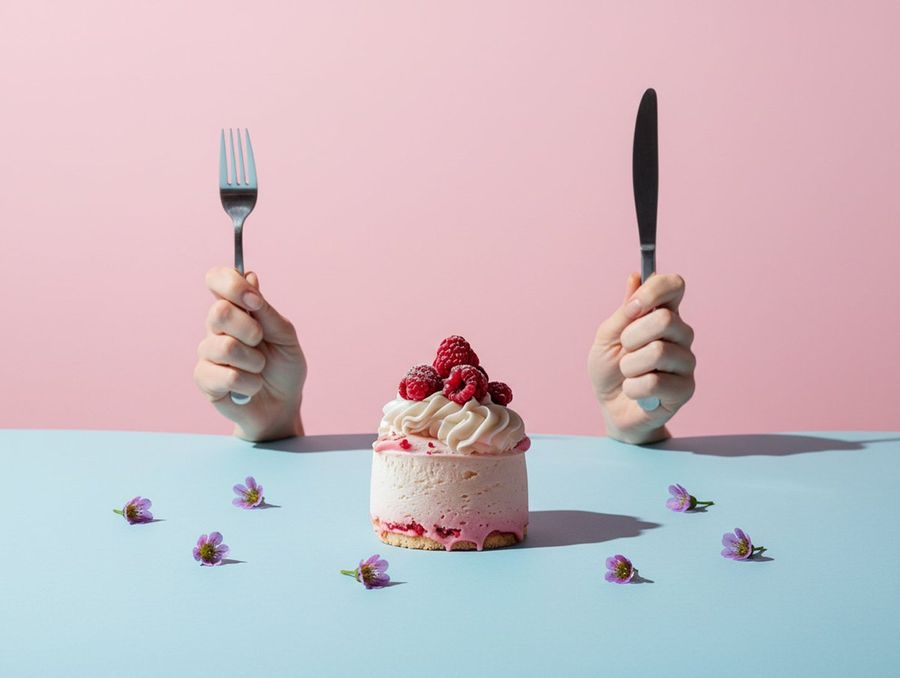 Wes Anderson Style Pop Art Food Photography — Nano Banana Pro image prompt example