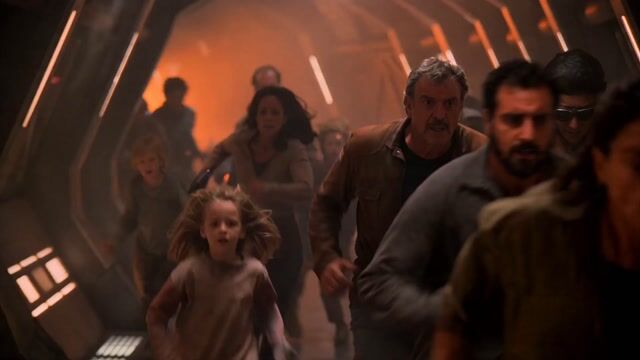 1980s Sci Fi Captain Evacuation — Seedance 2.0 video prompt example