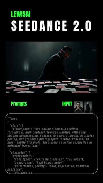 3095 — Seedance 2.0 video prompt example