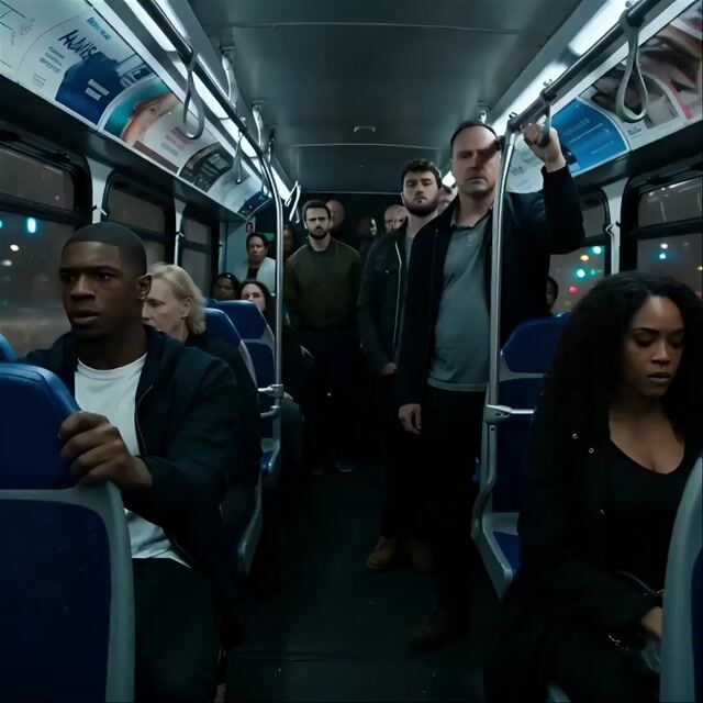 Alien Creature Bus Horror — Seedance 2.0 video prompt example