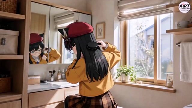 Anime Character Makeup Routine — Seedance 2.0 video prompt example