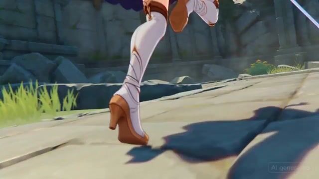 Anime Scene Of Lumine From Genshin Impact 211 — Seedance 2.0 video prompt example