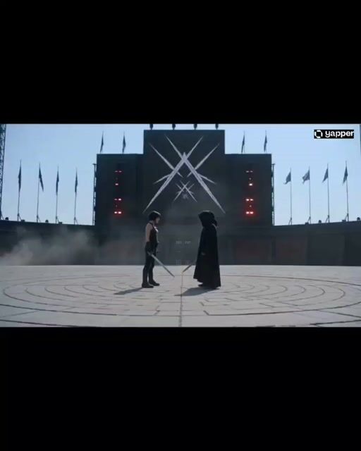 Cinematic Arena Duel Showdown — Seedance 2.0 video prompt example