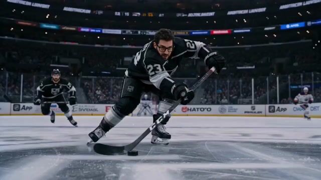 Cinematic Hockey Sequence — Seedance 2.0 video prompt example