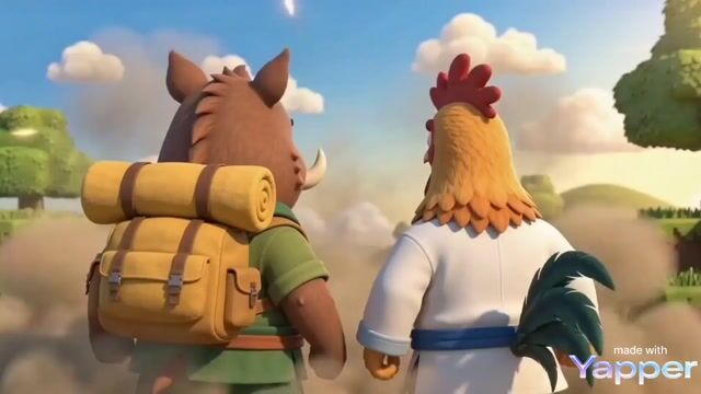 Cinematic Martial Arts Duel Boar Vs  Rooster In Minecraft Style — Seedance 2.0 video prompt example