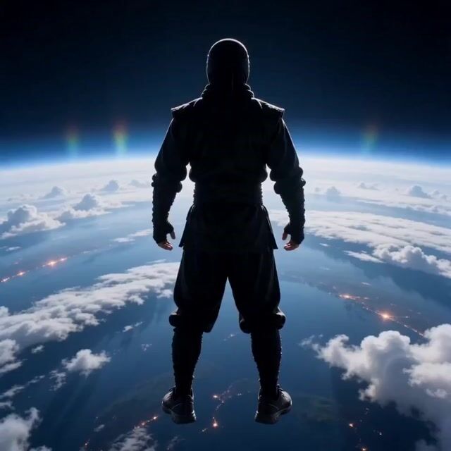 Cinematic Superhero Earth Flight — Seedance 2.0 video prompt example