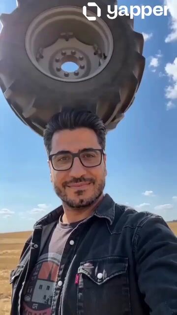 Cinematic Tractor Tire Comedy Prank — Seedance 2.0 video prompt example