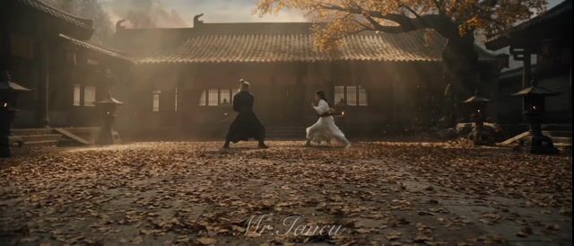 Cinematic Wuxia Combat Sequence — Seedance 2.0 video prompt example
