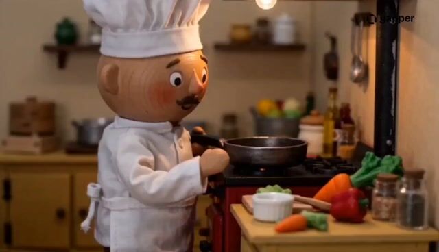 Claymation Miniature Chef Prompt — Seedance 2.0 video prompt example